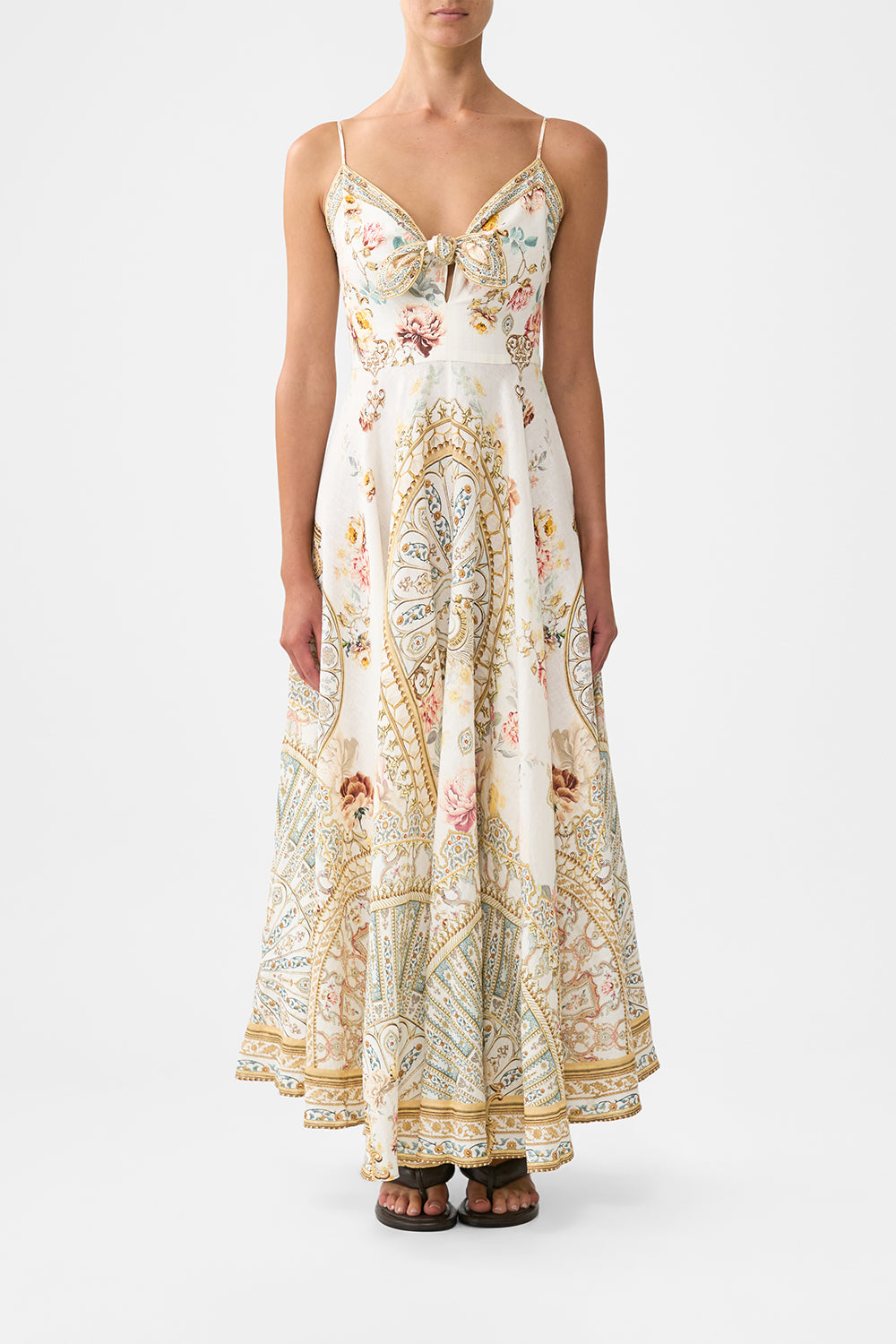 handcrafted gold tie front dress Mini, Midi & Maxi Dresses unique prom dresses 2024