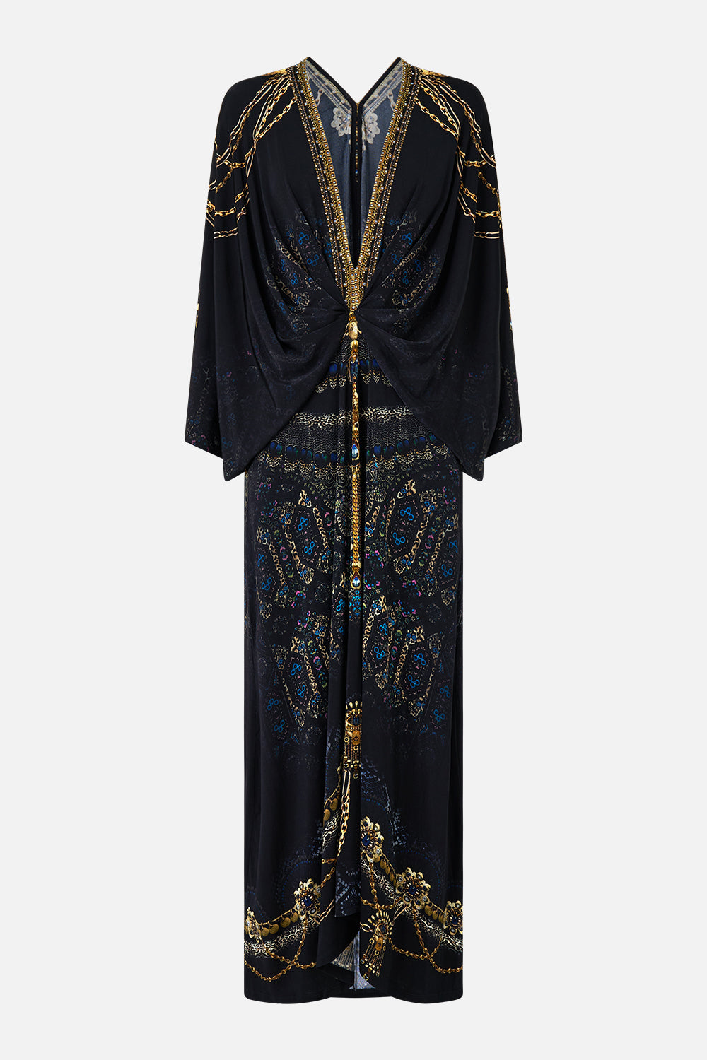 TUCK FRONT JERSEY DRESS SONG OF THE SOLSTICE