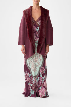 KNIT RELAXED LAYER WITH FAUX FUR IF THESE TILES COULD TALK