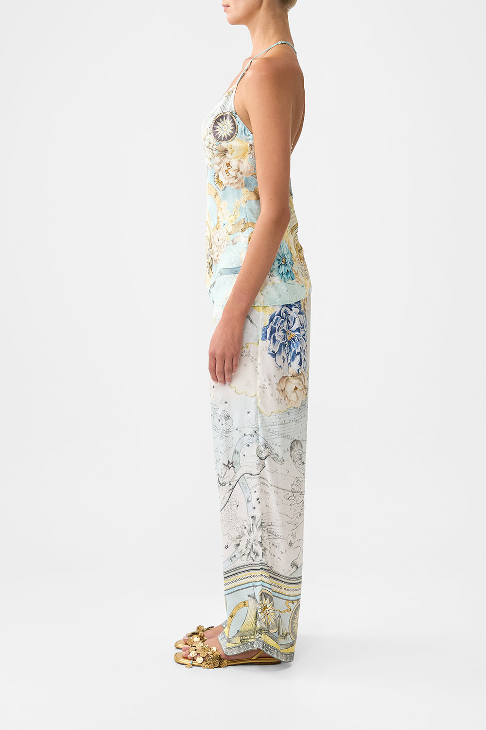 My Lucky Stars Chain Detail Bias Cami | CAMILLA US – CAMILLA