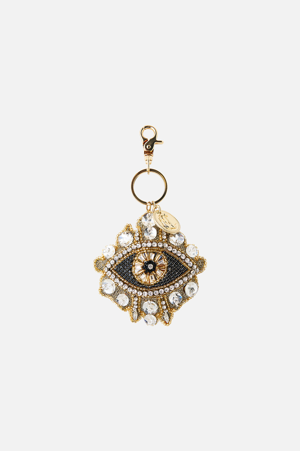 CRYSTAL EYE KEYRING AMULETS AND ALCHEMY