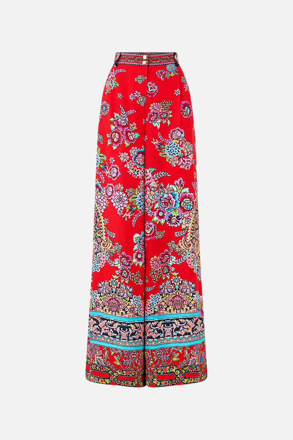 WIDE LEG WAISTED PANT ARTISANS OF ANATOLIA