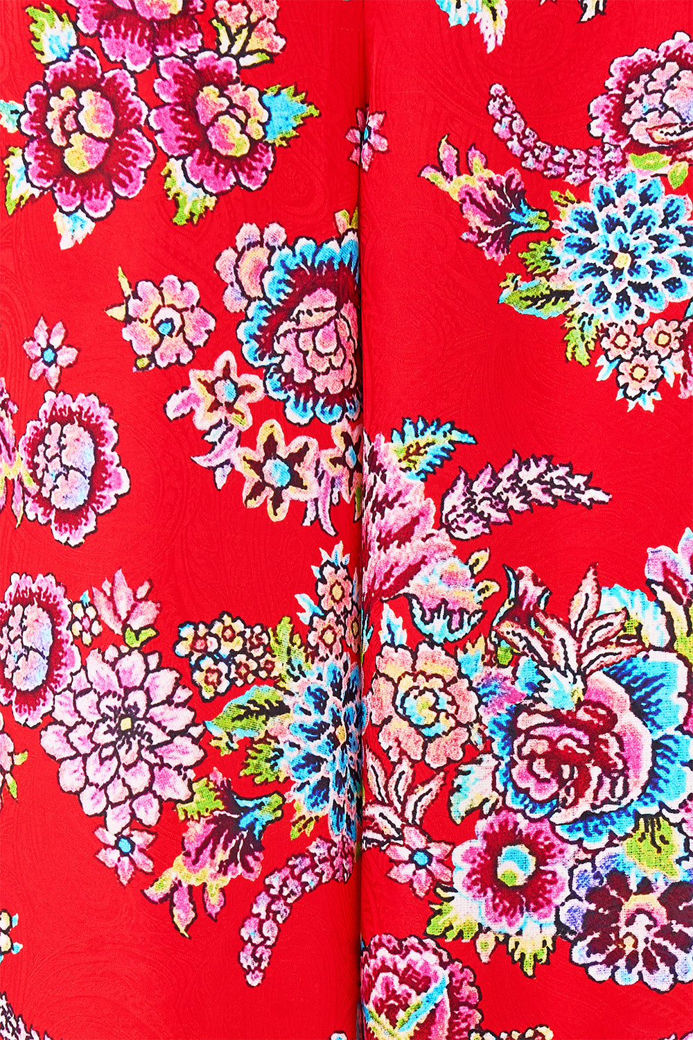 PANTALÓN DE CINTURA ALTA DE PIERNA ANCHA ARTESANOS DE ANATOLIA