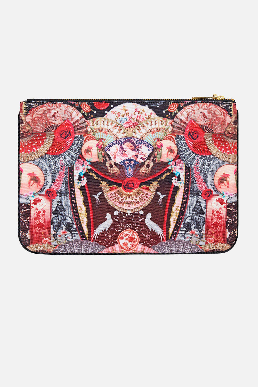 PEQUEÑO CLUTCH DE LONA HIJAS DE DUENDE