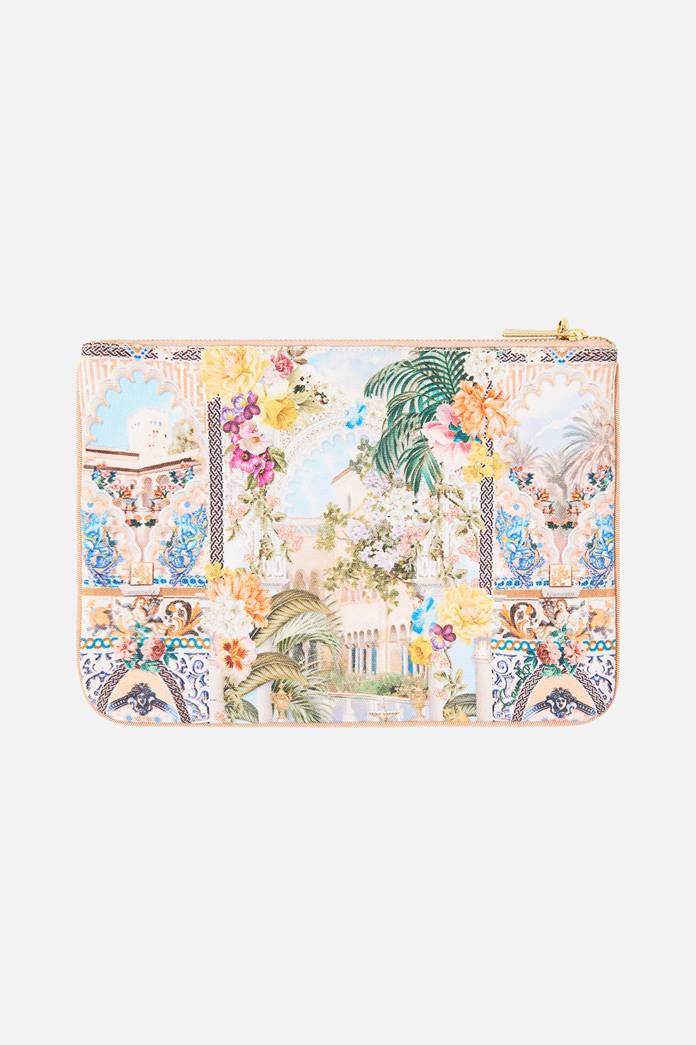 SMALL CANVAS CLUTCH THE ARCHITECTS OF ALCÁZAR