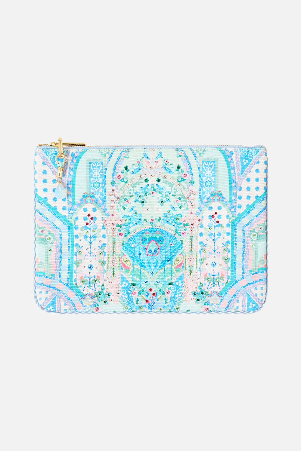 CLUTCH DE LONA PEQUEÑO MOSAICOS DE VERANO