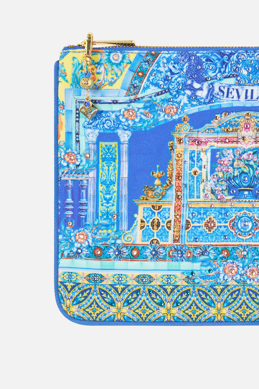 PEQUEÑO CLUTCH DE LONA BAJO EL SOL ANDALUZ