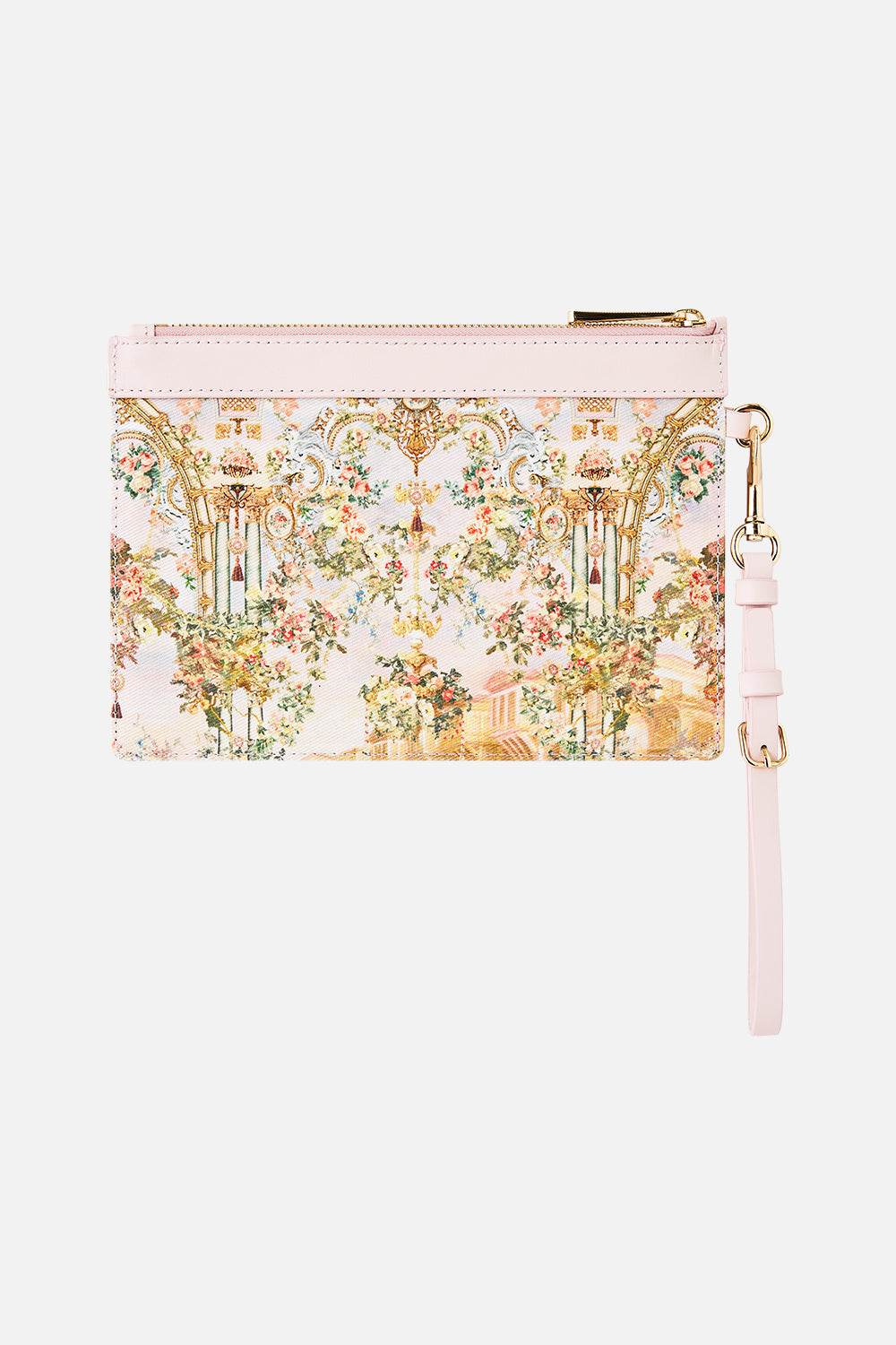 The CAMILLA clutch with wristlet from our print twilight in Istanbul