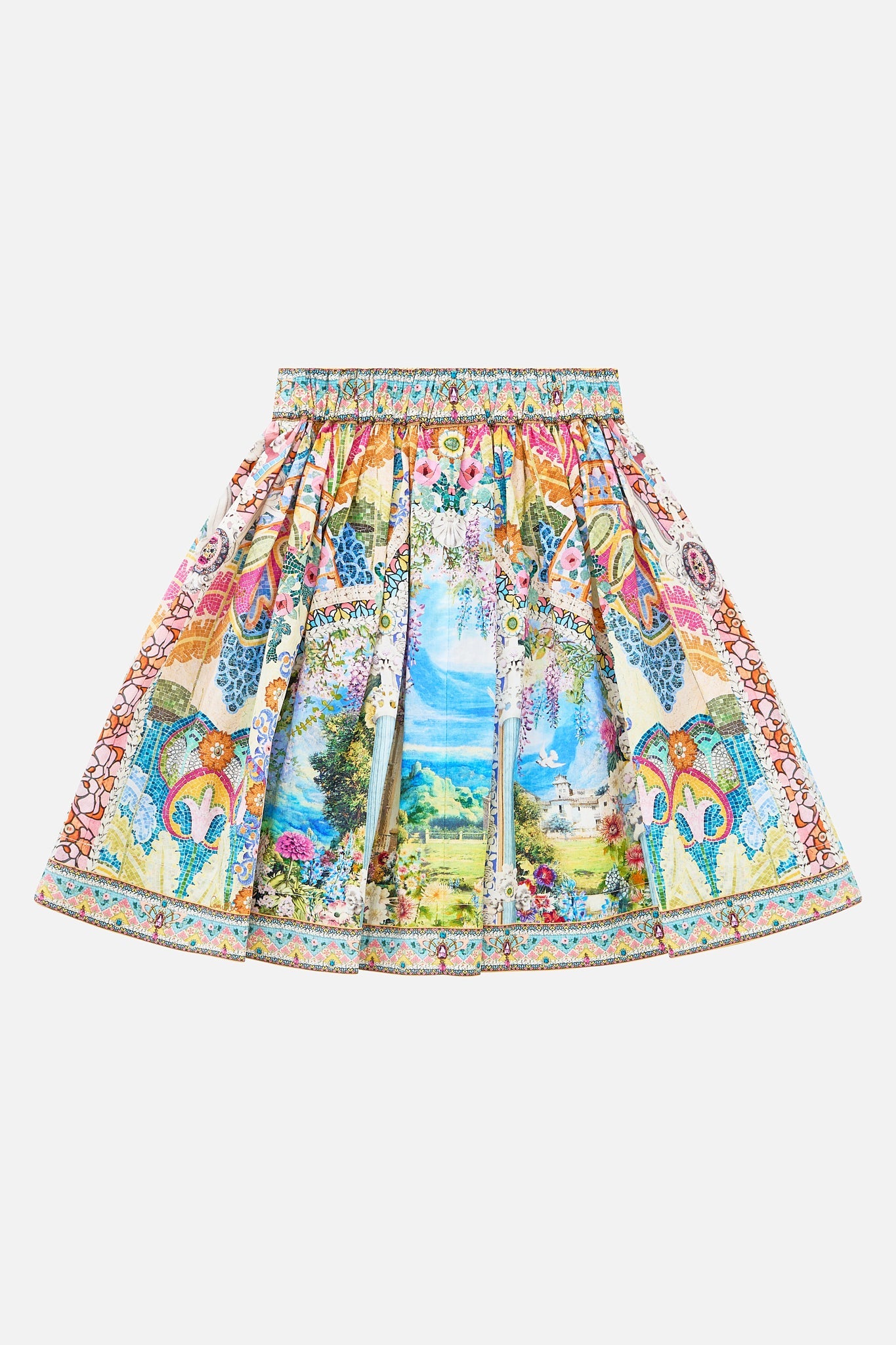 FALDA MIDI FRUNCIDA NIÑOS NAVÀS NOUVEAU