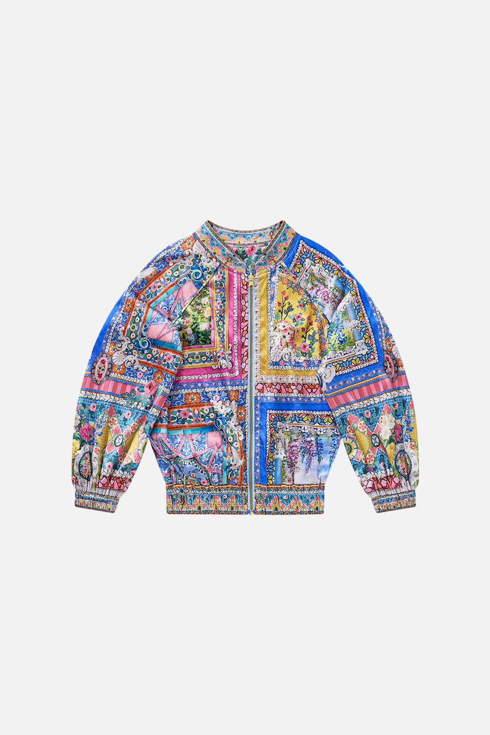 CHAQUETA BOMBER REVERSIBLE DE MANGA ABULLONADA PARA NIÑO NAVÀS NOUVEAU