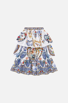 KIDS LAYERED RUFFLE MAXI SKIRT THE POTTERY PARLOUR