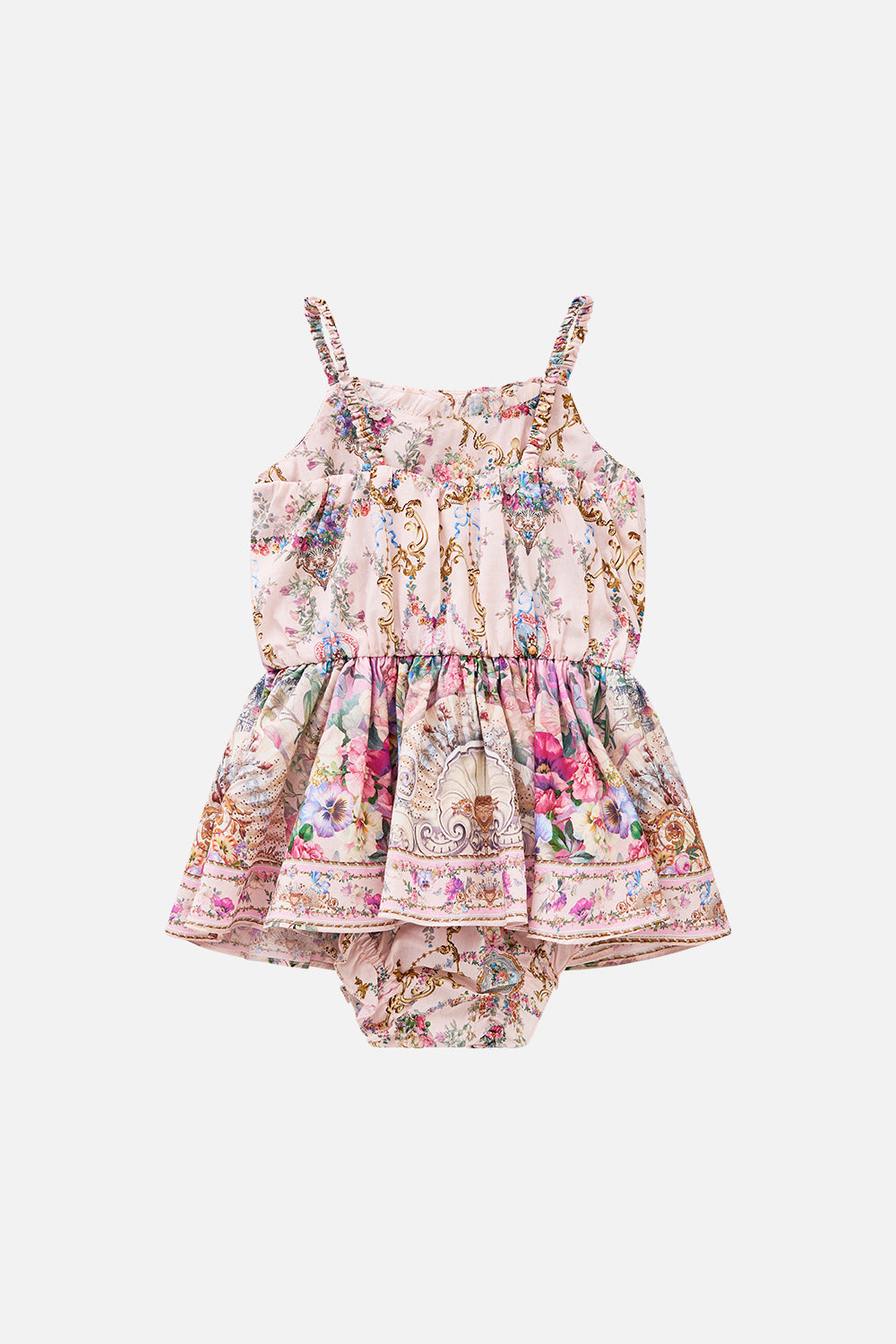 BABIES JUMP DRESS WITH FRILL NECK CASA DE FIERAS