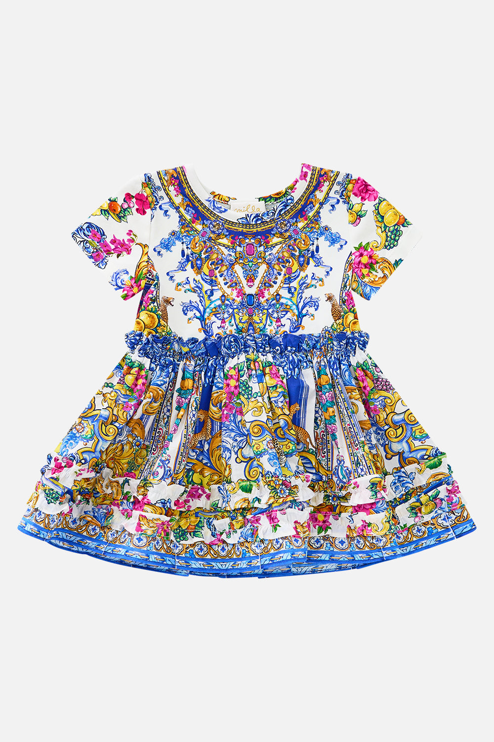 BABIES TEE DRESS WITH DOUBLE FRILL TUTU SKIRT ESPAÑA NIRVANA