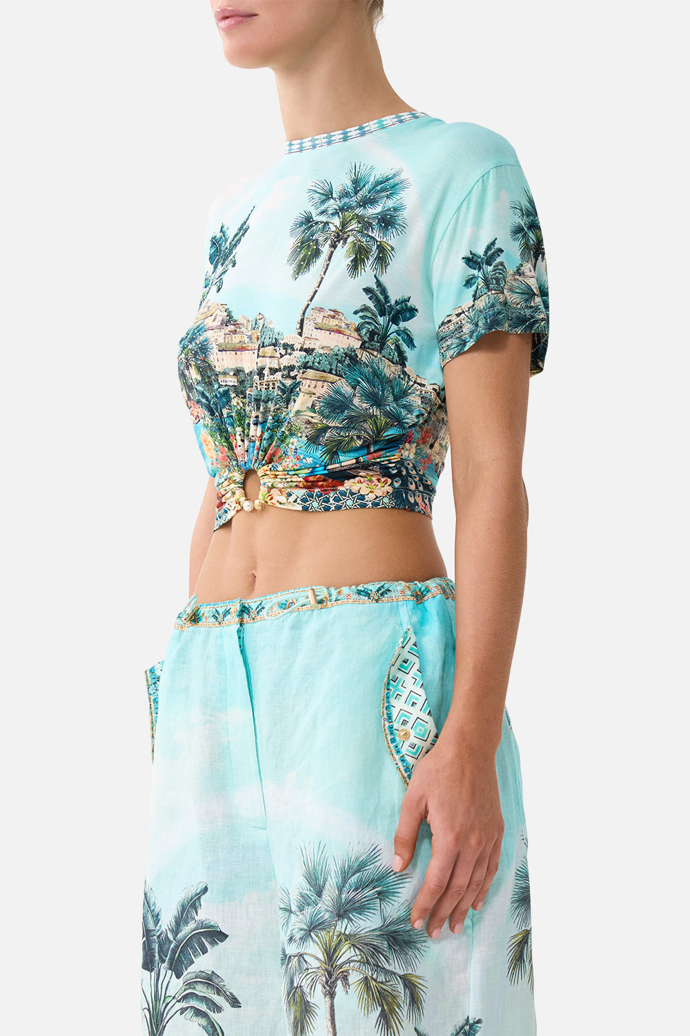 CAMISETA DE PUNTO CON ACCESORIO BALEARIC BEBÉ