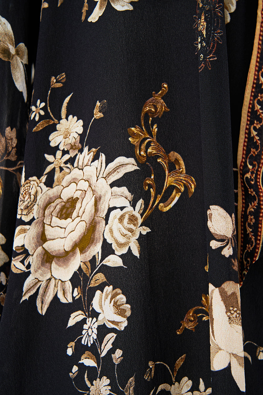 BLUSA RAGLÁN CON LAZO DESMONTABLE FOLCLORE FLAMENCO