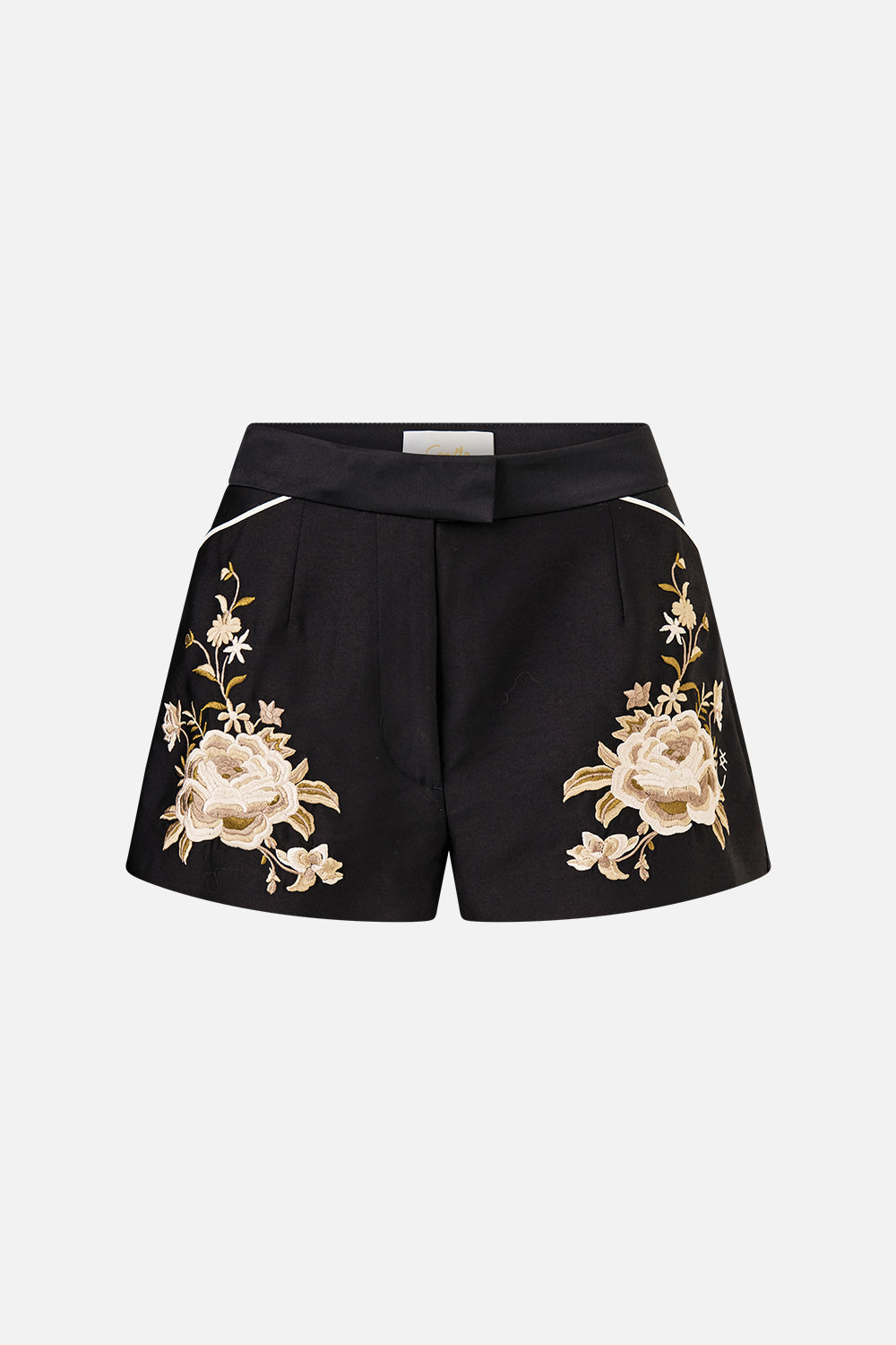 PANTALONES CORTOS DE TIRO BAJO FOLCLORE FLAMENCO