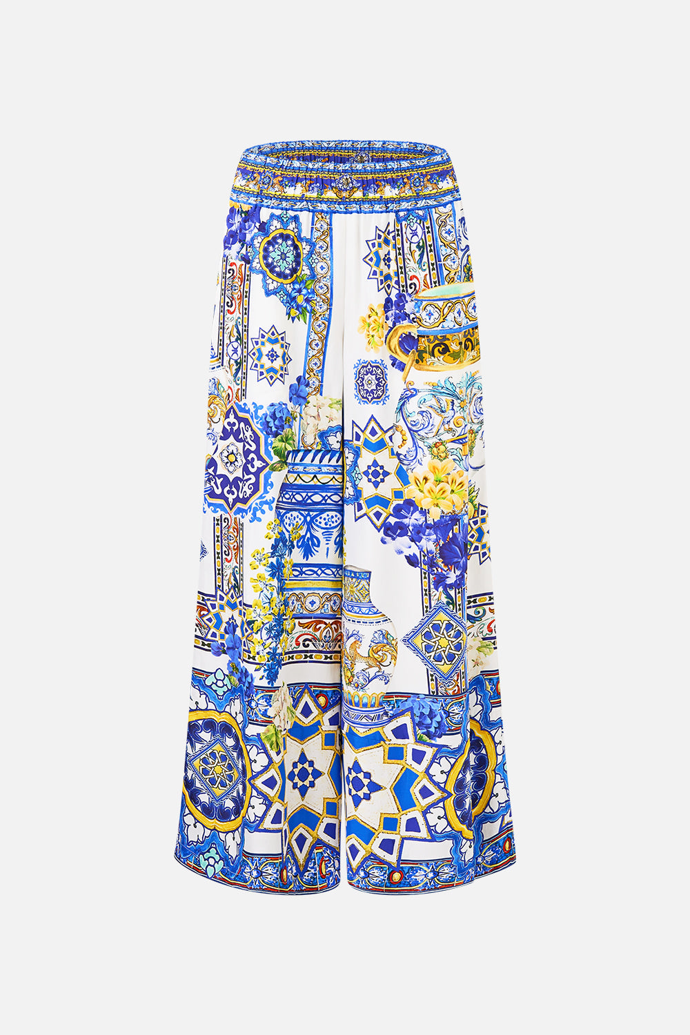 PANTALÓN ANCHO RECORTADO CON PANELES ESPAÑA NIRVANA