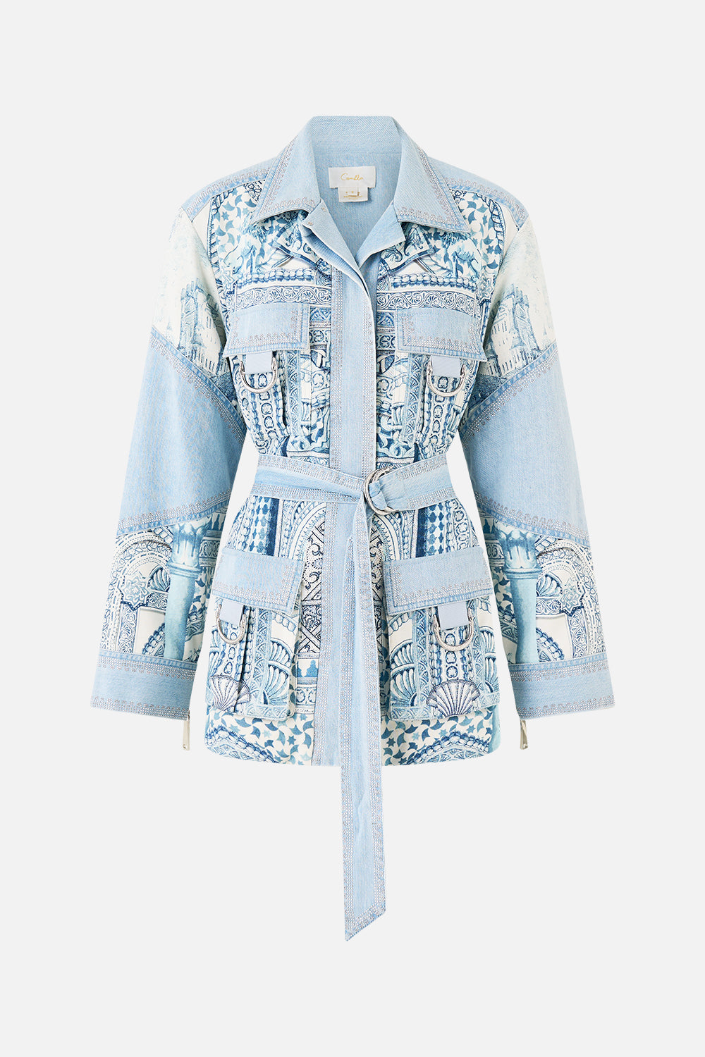 CHAQUETA CON BOLSILLOS DE PARCHE EL ZUMBIDO DE LA ALHAMBRA