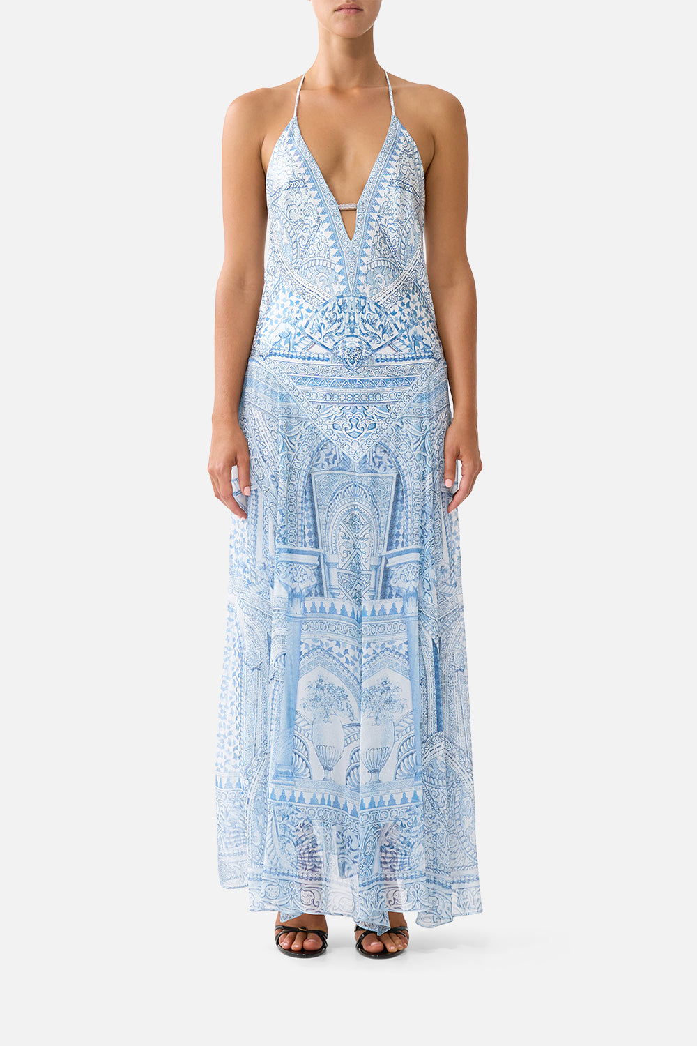 The The Hum Of The Alhambra Hardware Detail Slip Dress | CAMILLA