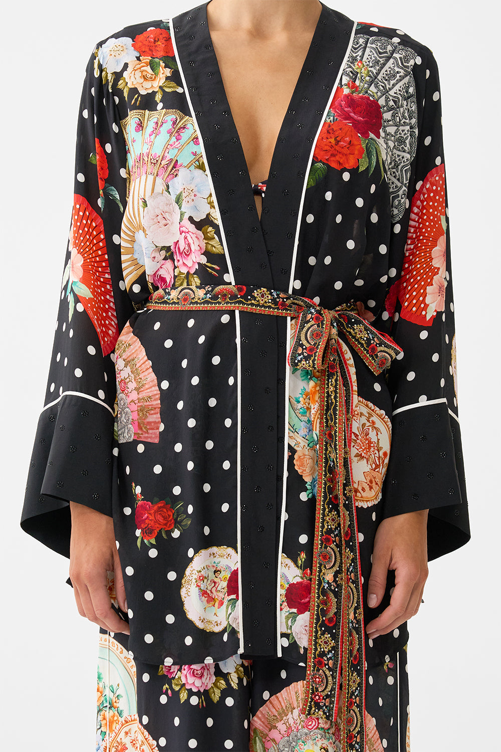 SHORT KIMONO WRAP DAUGHTERS OF DUENDE