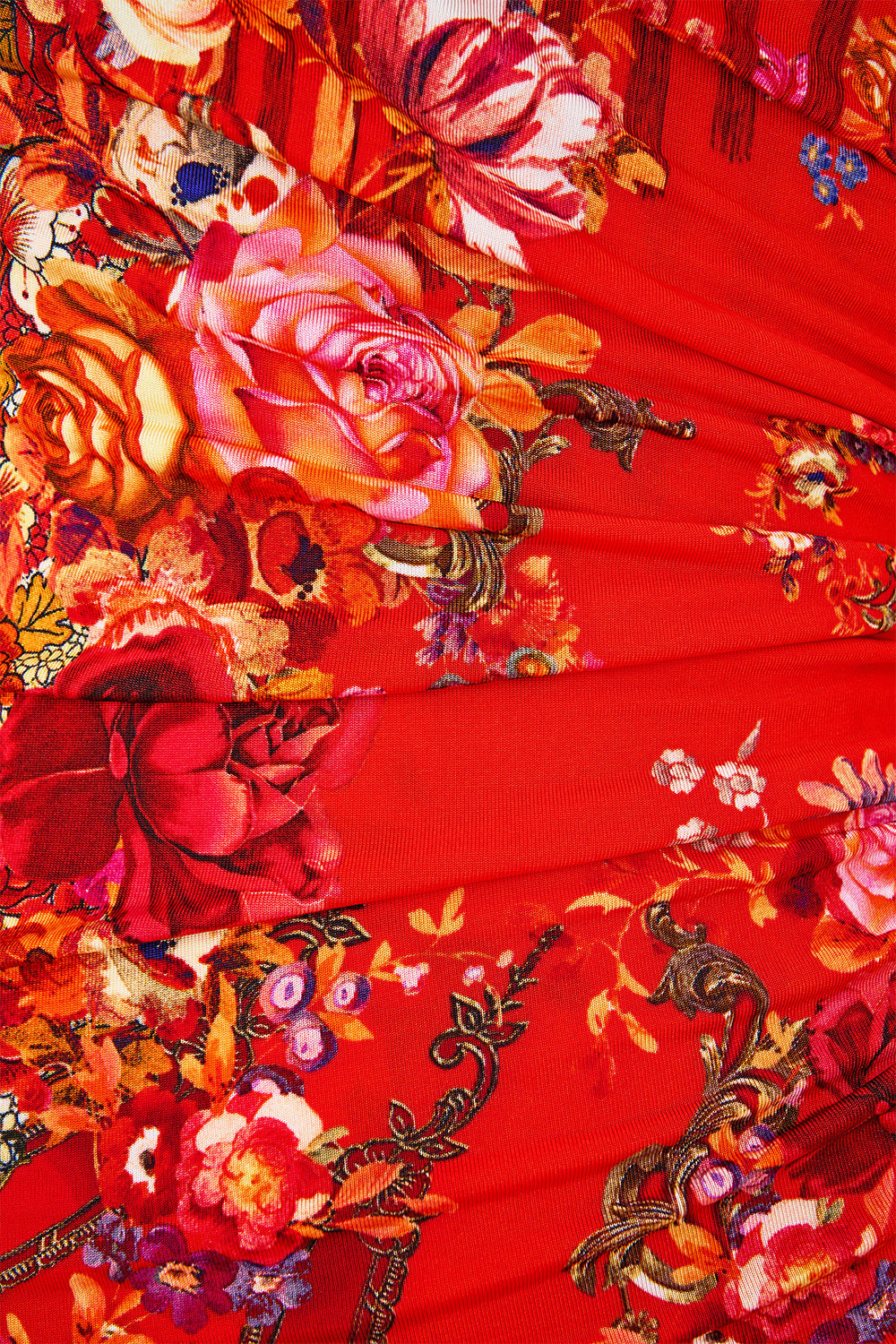 GATHERED JERSEY ONE SHOULDER DRESS OLÉ OLÉ