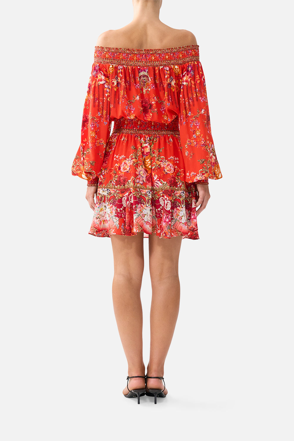 The Olé Olé Off Shoulder Short Dress | CAMILLA US – CAMILLA