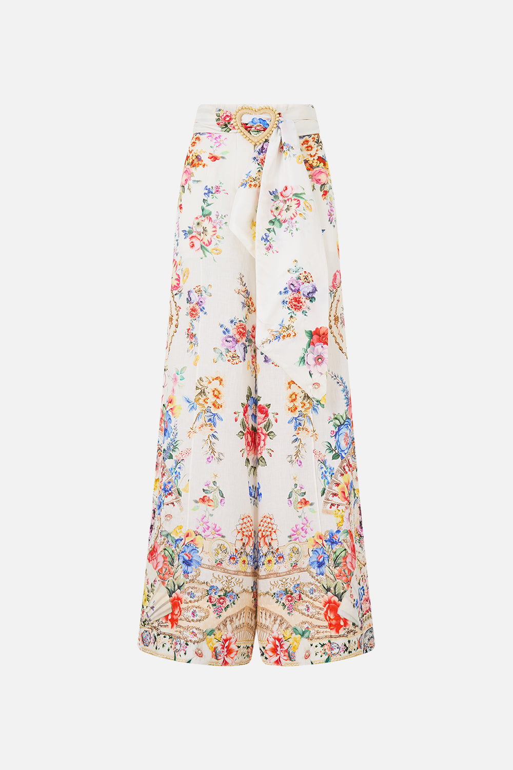 SCARF BELT WIDE LEG PANT I LEFT MY HEART IN GRANADA