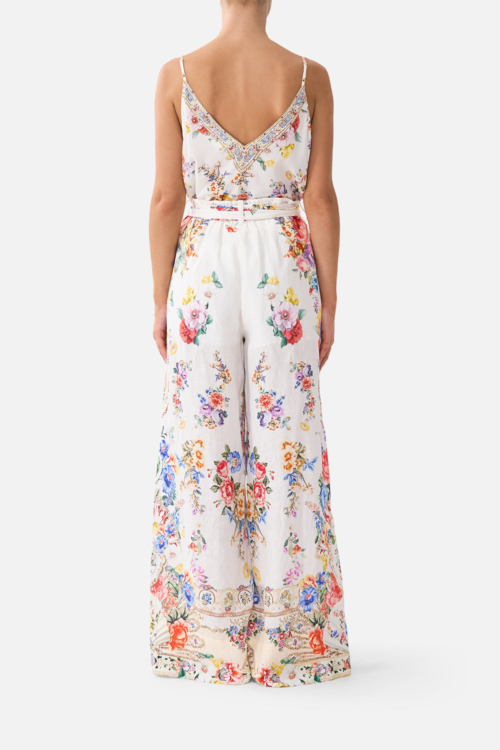 SCARF BELT WIDE LEG PANT I LEFT MY HEART IN GRANADA