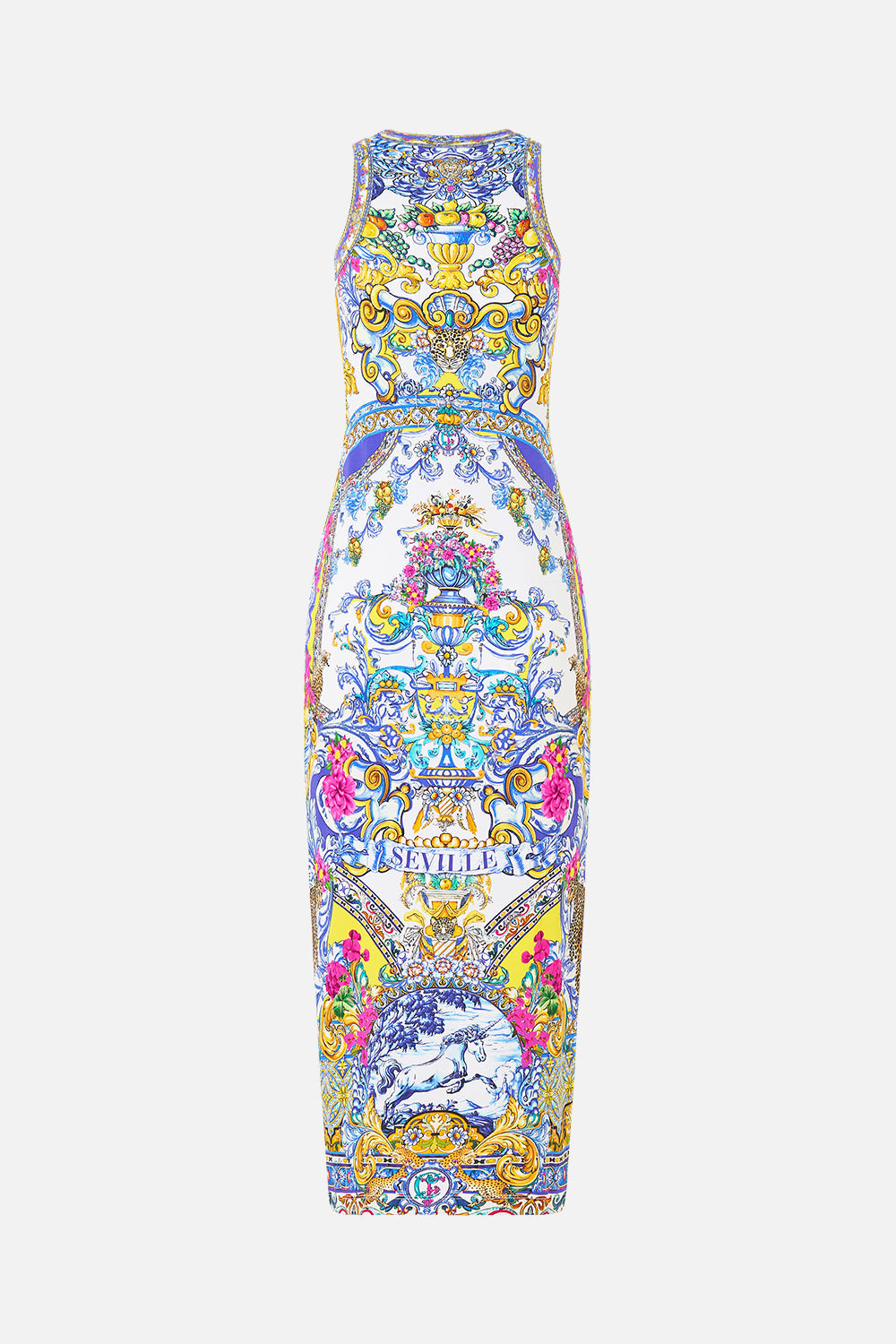 The España Nirvana Jersey Tank Dress | CAMILLA US – CAMILLA
