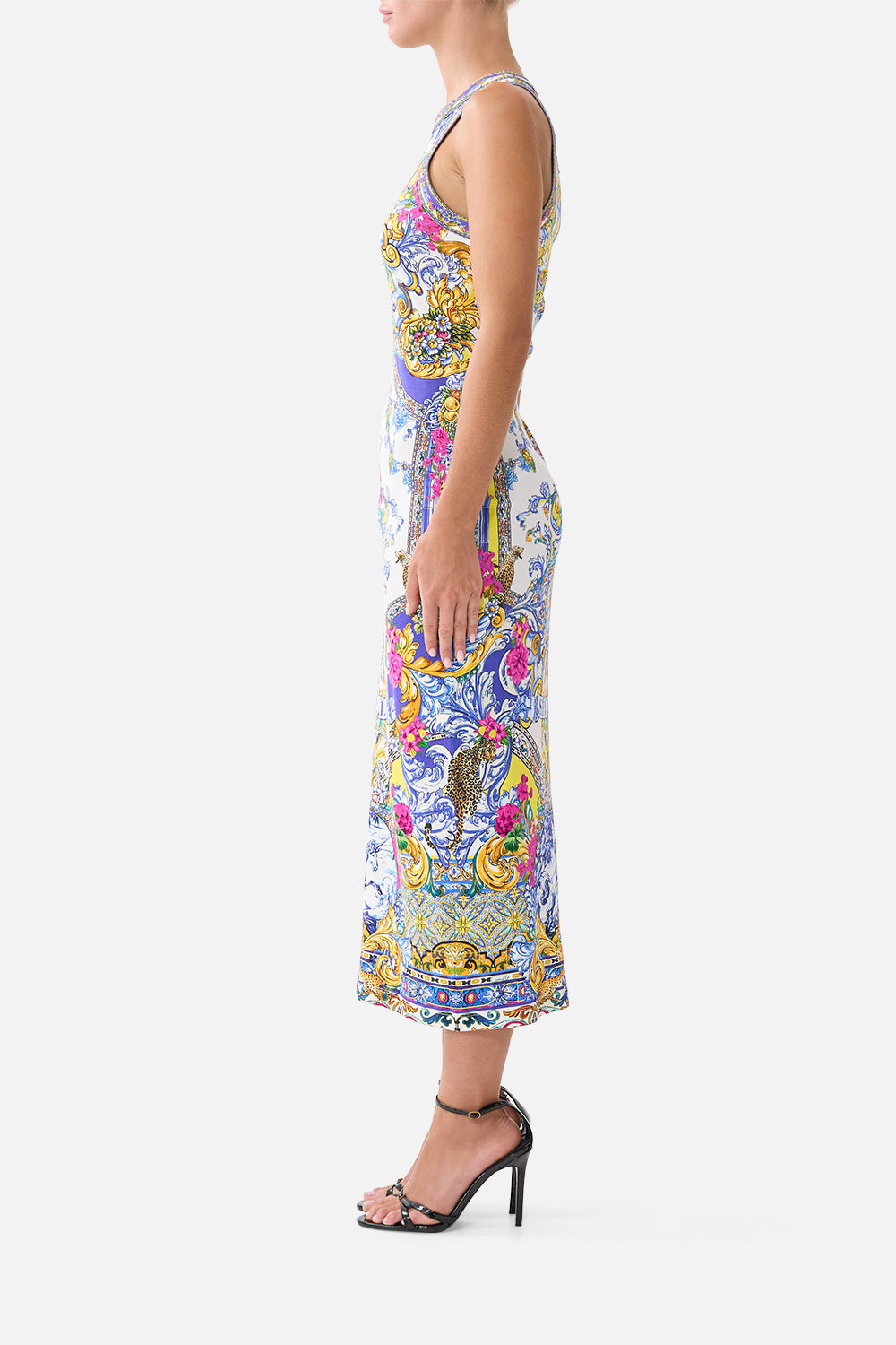 The España Nirvana Jersey Tank Dress | CAMILLA US – CAMILLA