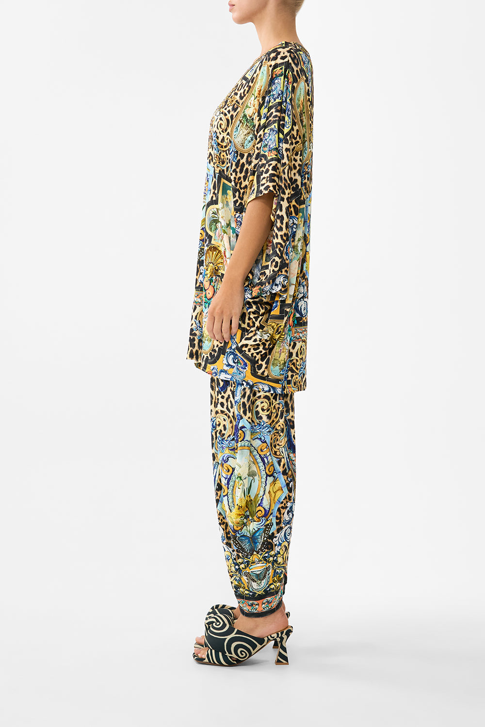 SPLIT HEM JERSEY PANT SEVILLIAN STYLE