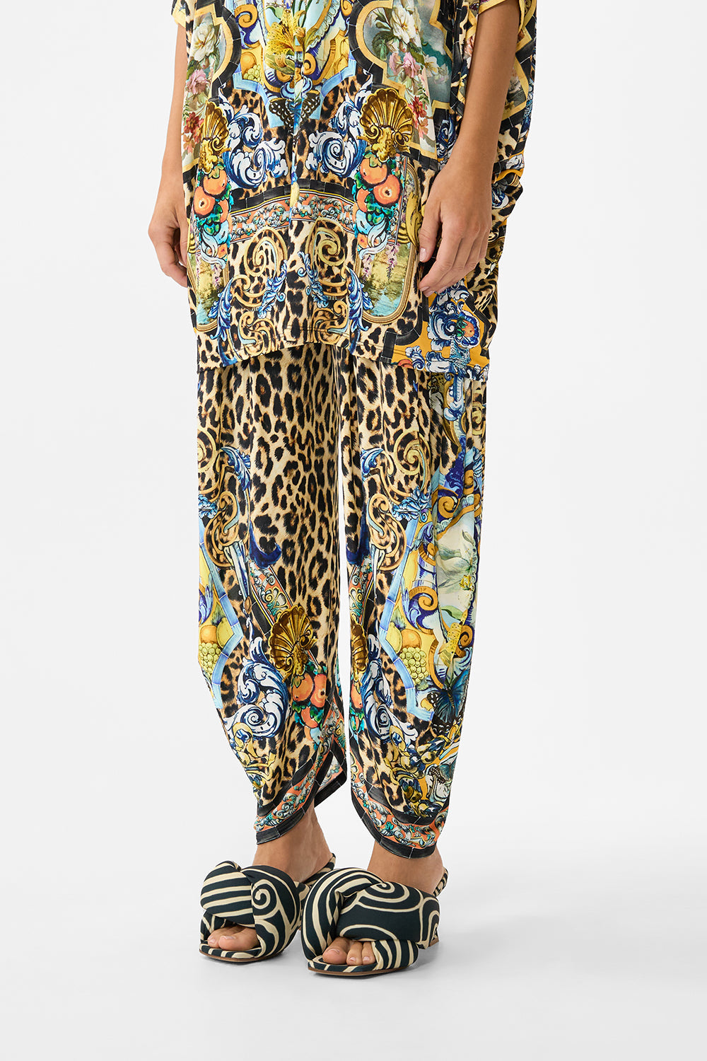 SPLIT HEM JERSEY PANT SEVILLIAN STYLE