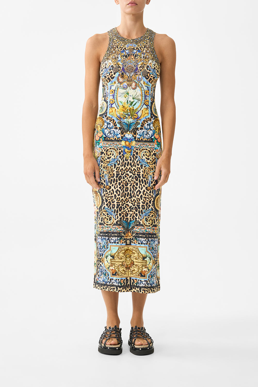 CAMILLA Women's Jersey Tank Dress - Multi - Size XXS
