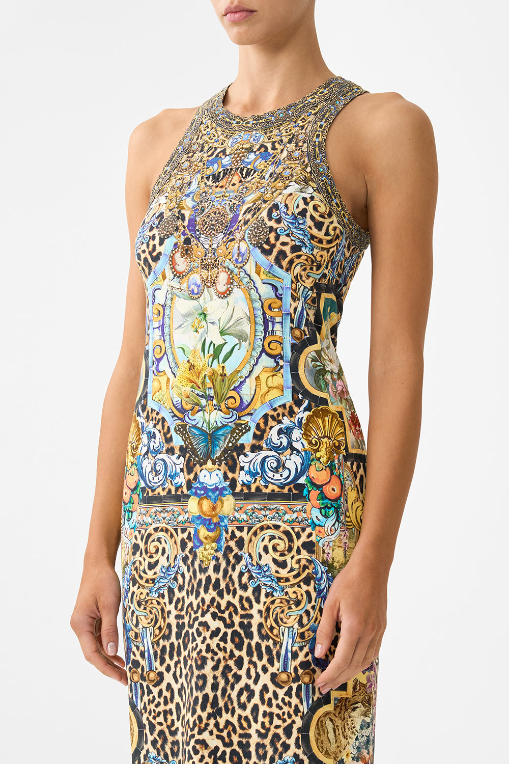 JERSEY TANK DRESS SEVILLIAN STYLE