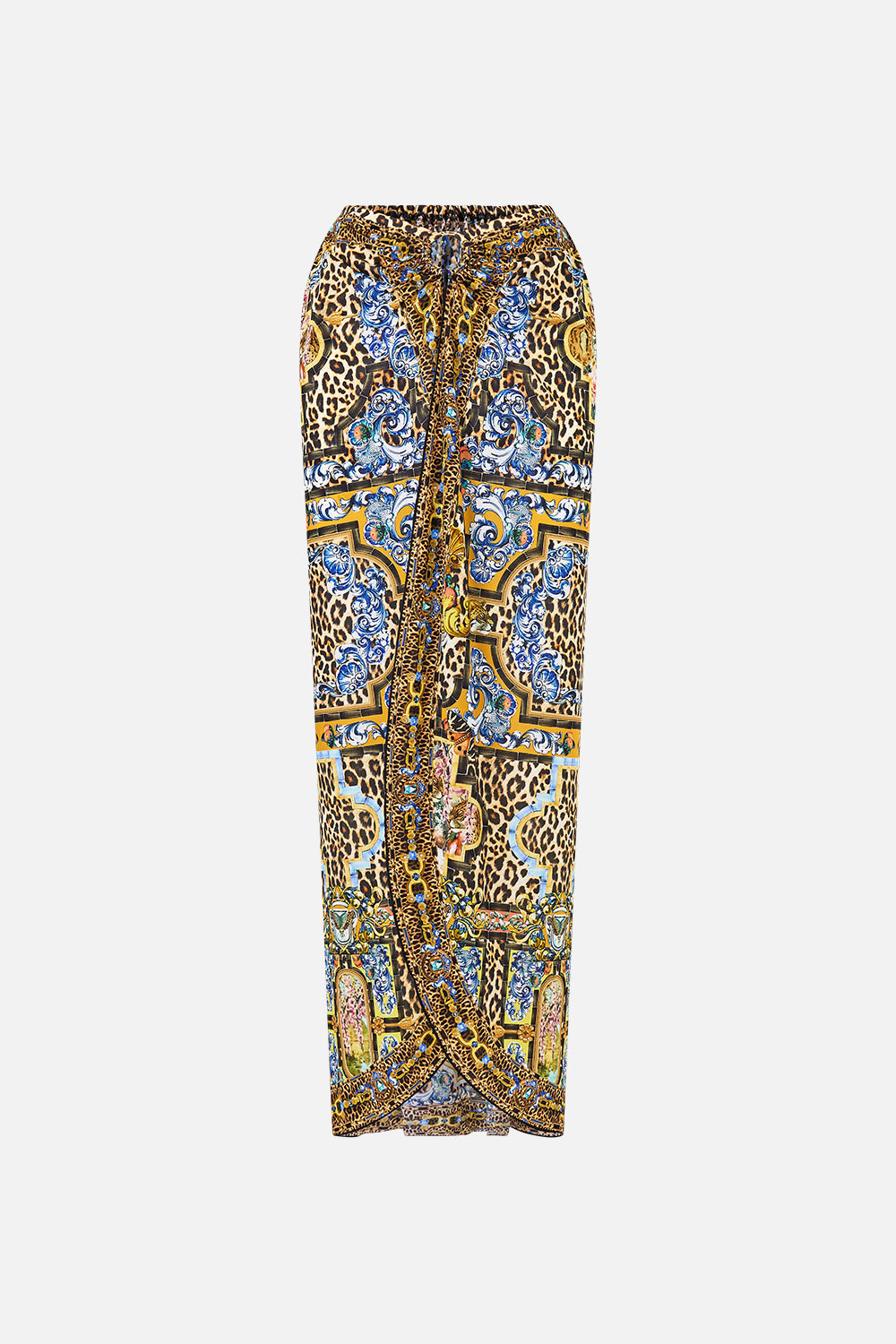 MULTI WEAR BEACH MIDI DRESS WITH RING FRONT SEVILLIAN STYLE