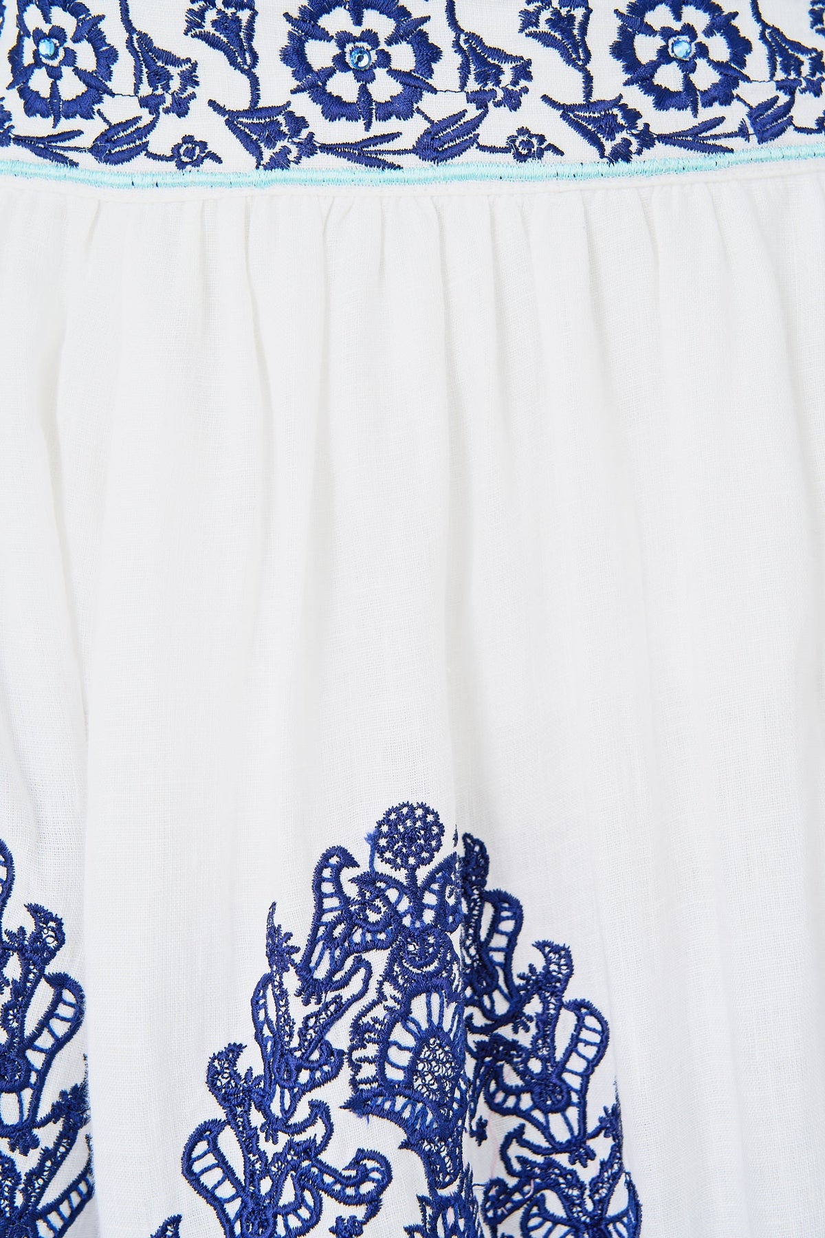 TIERED EMBROIDERED SKIRT ISNIK LULLABY