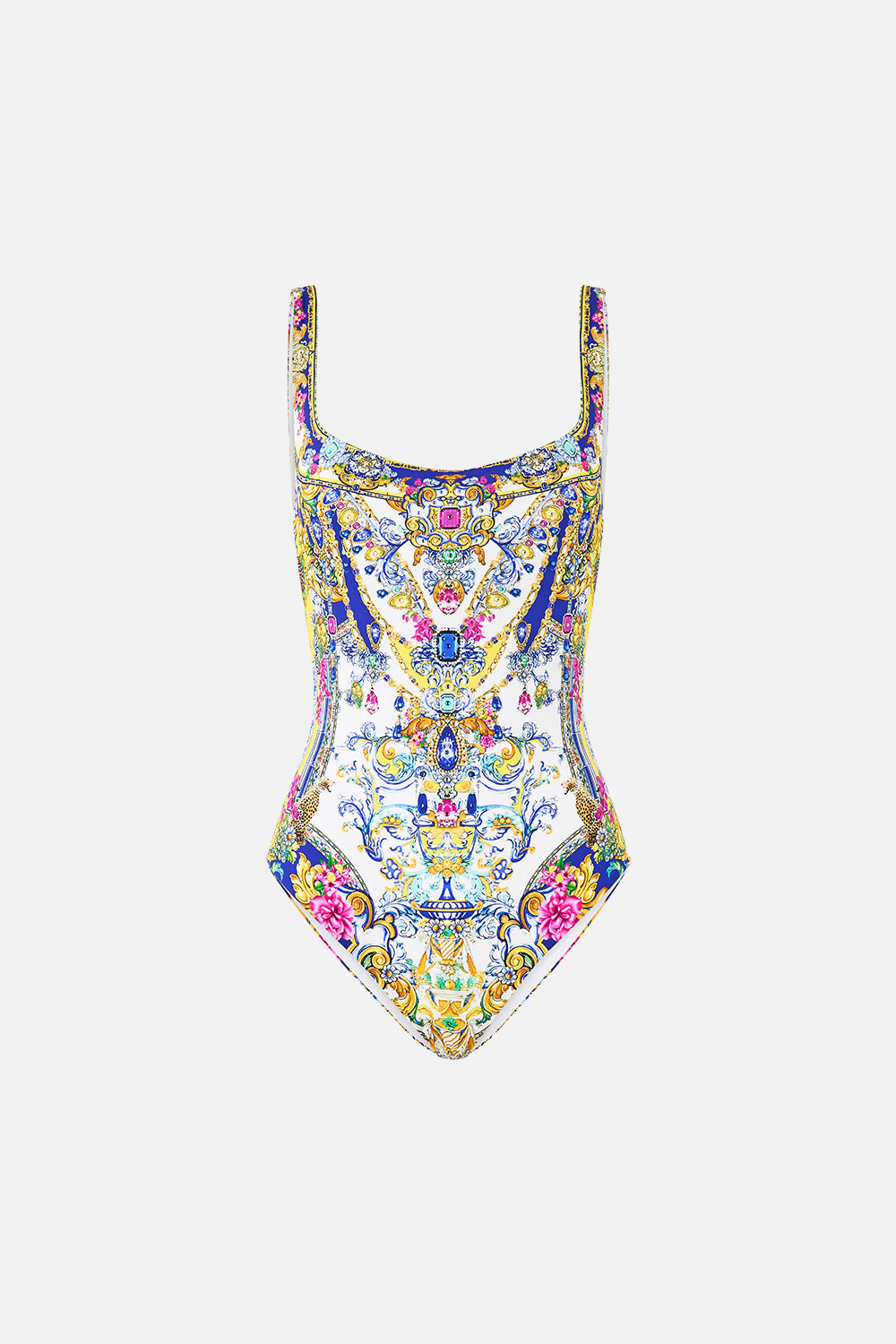 UNDERWIRE SQUARE NECK ONE PIECE WITH SCOOP BACK ESPAÑA NIRVANA