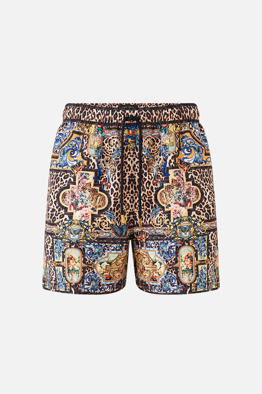 BOARDSHORT DE LARGO MEDIO CON CINTURA ELÁSTICA ESTILO SEVILLANO