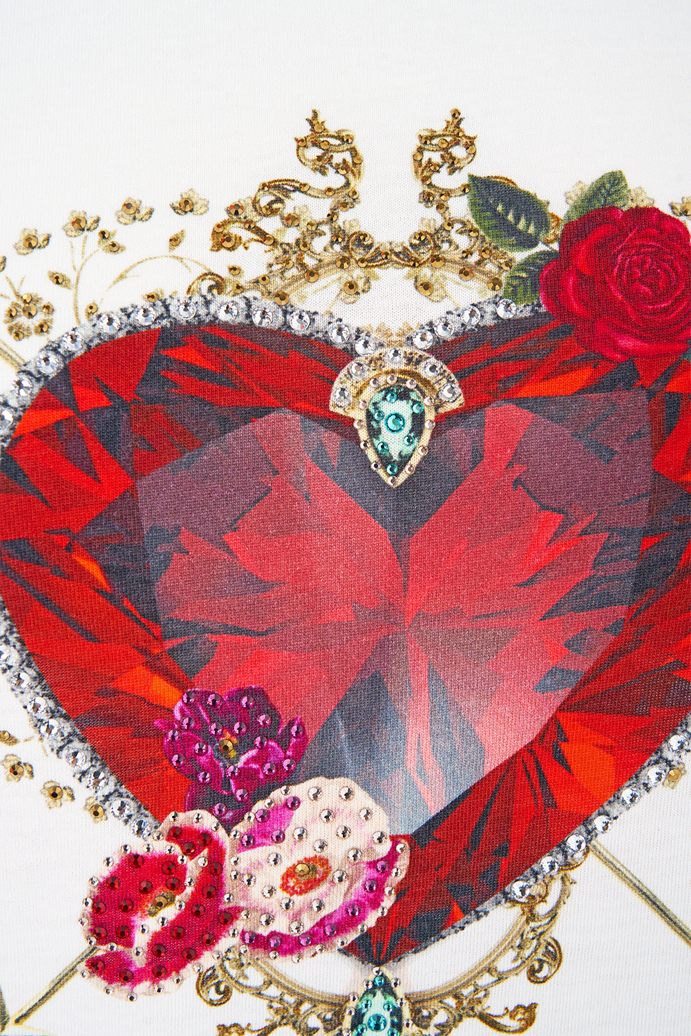 DOUBLE FRILL SLEEVE TEE OLÉ OLÉ