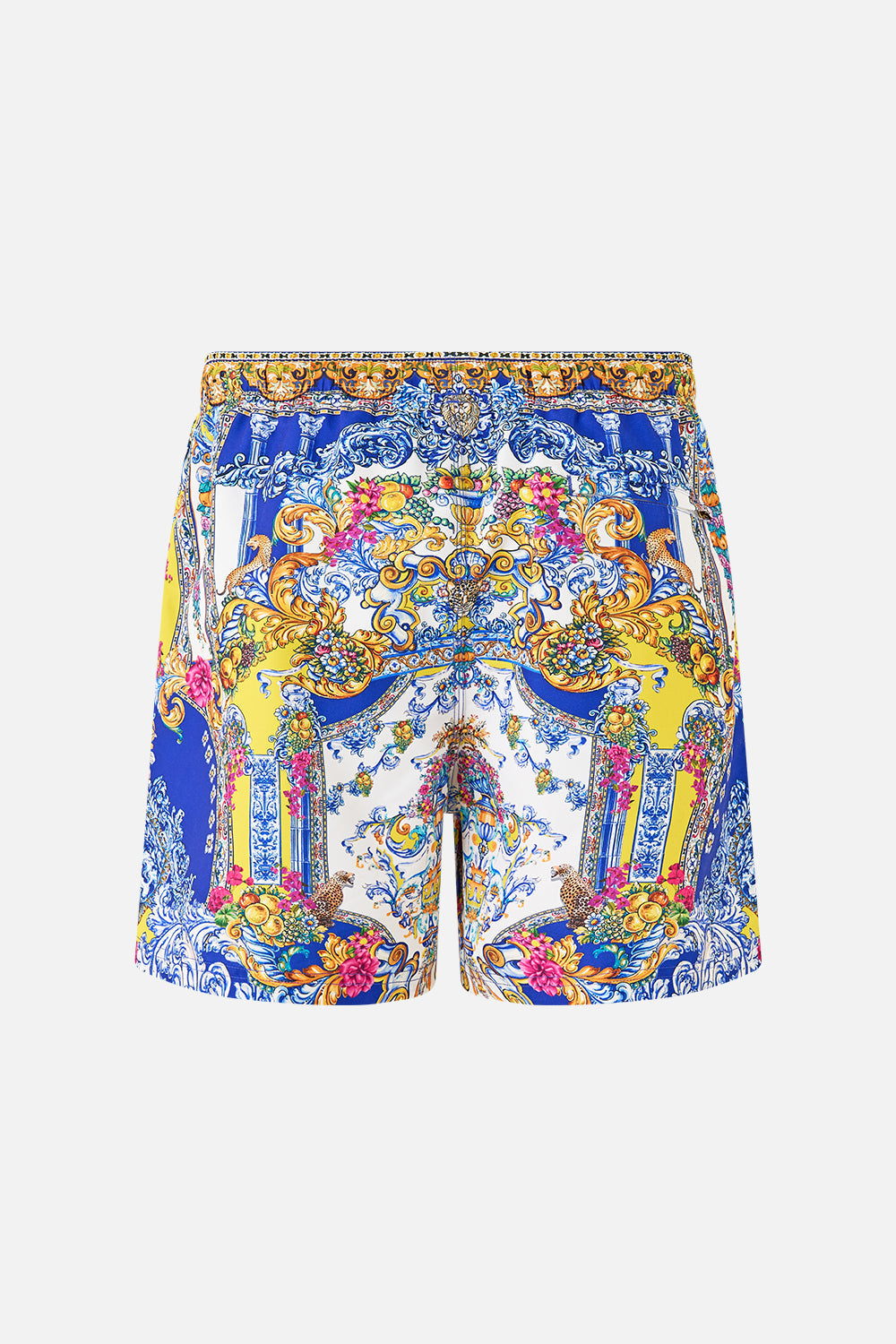 MID LENGTH BOARDSHORT WITH ELASTIC WAIST ESPAÑA NIRVANA
