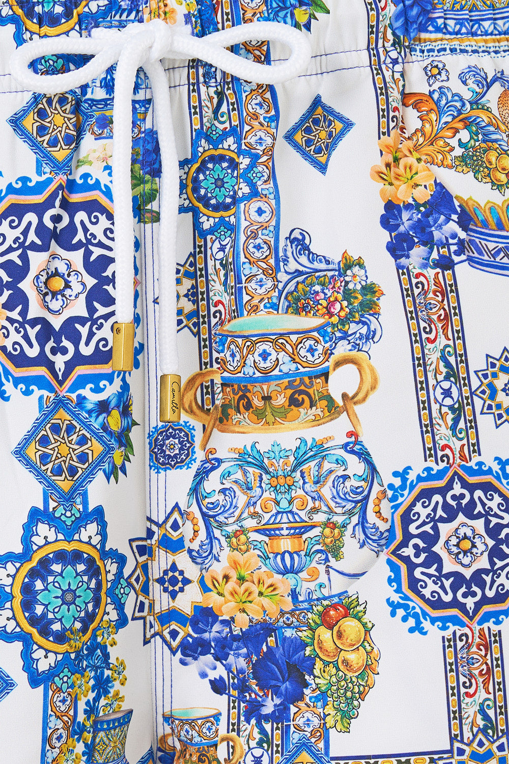 MID LENGTH BOARDSHORT WITH ELASTIC WAIST MILLA IN SEVILLA