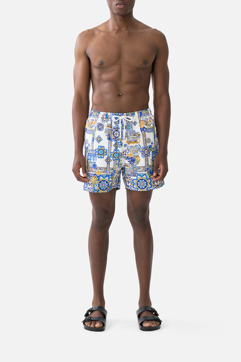MID LENGTH BOARDSHORT WITH ELASTIC WAIST MILLA IN SEVILLA