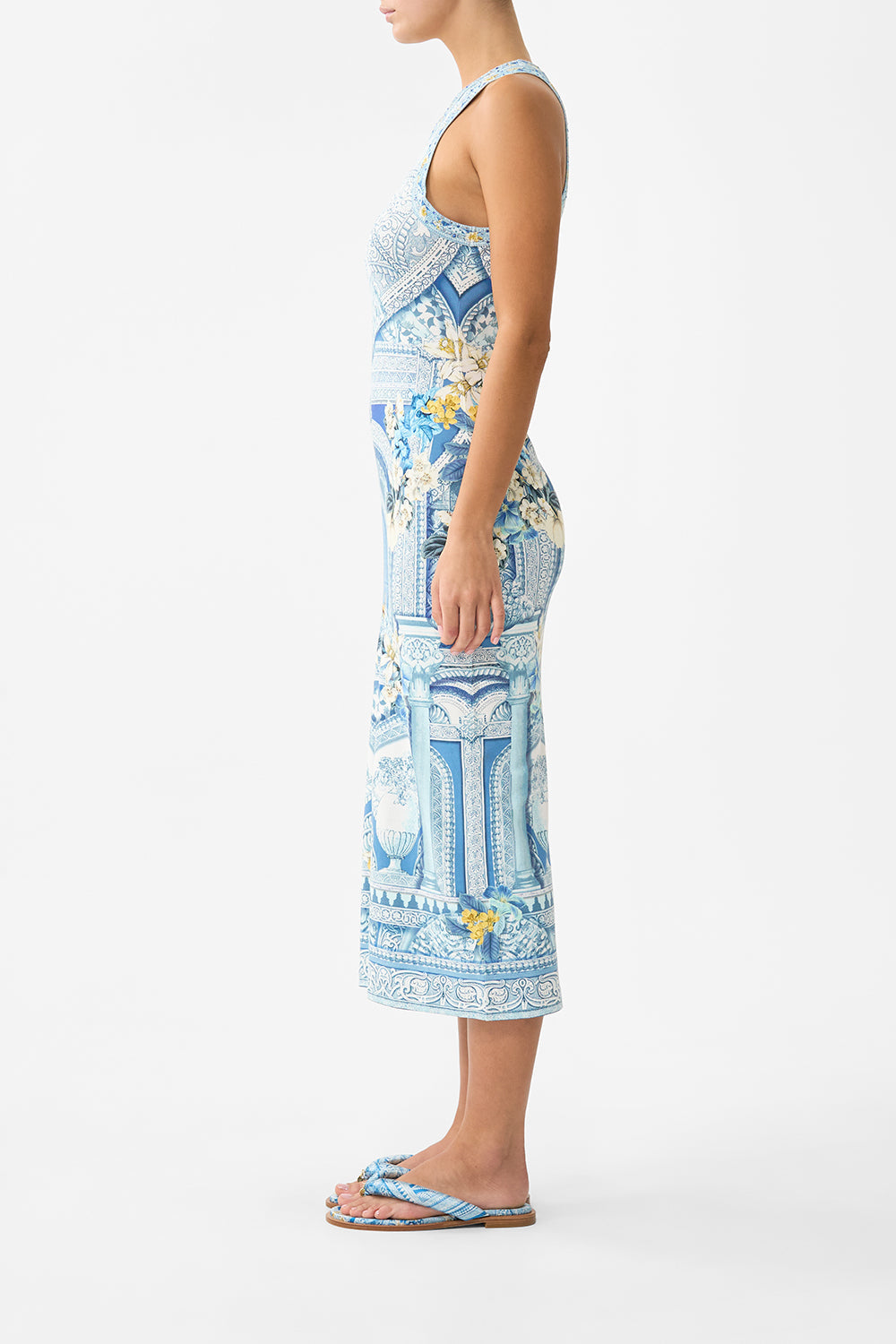 The De Nada Granada Jersey Tank Dress