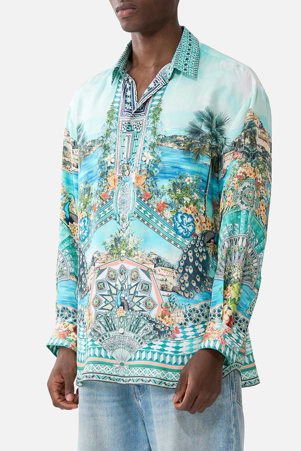 LONG SLEEVE OVERSIZED SHIRT BALEARIC BEBÉ