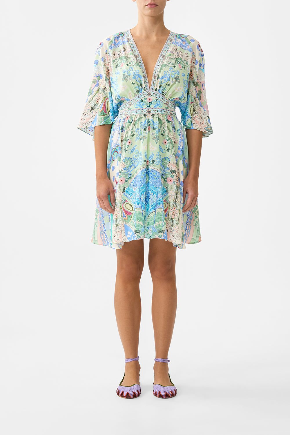 VESTIDO CORTO MOSAICOS DE VERANO
