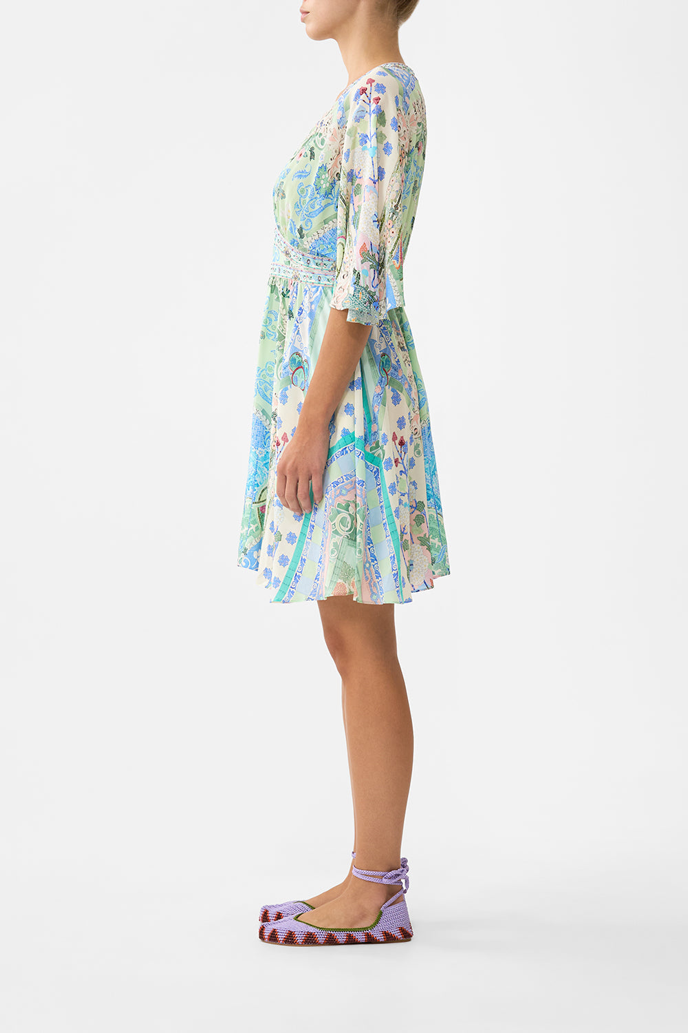 VESTIDO CORTO MOSAICOS DE VERANO