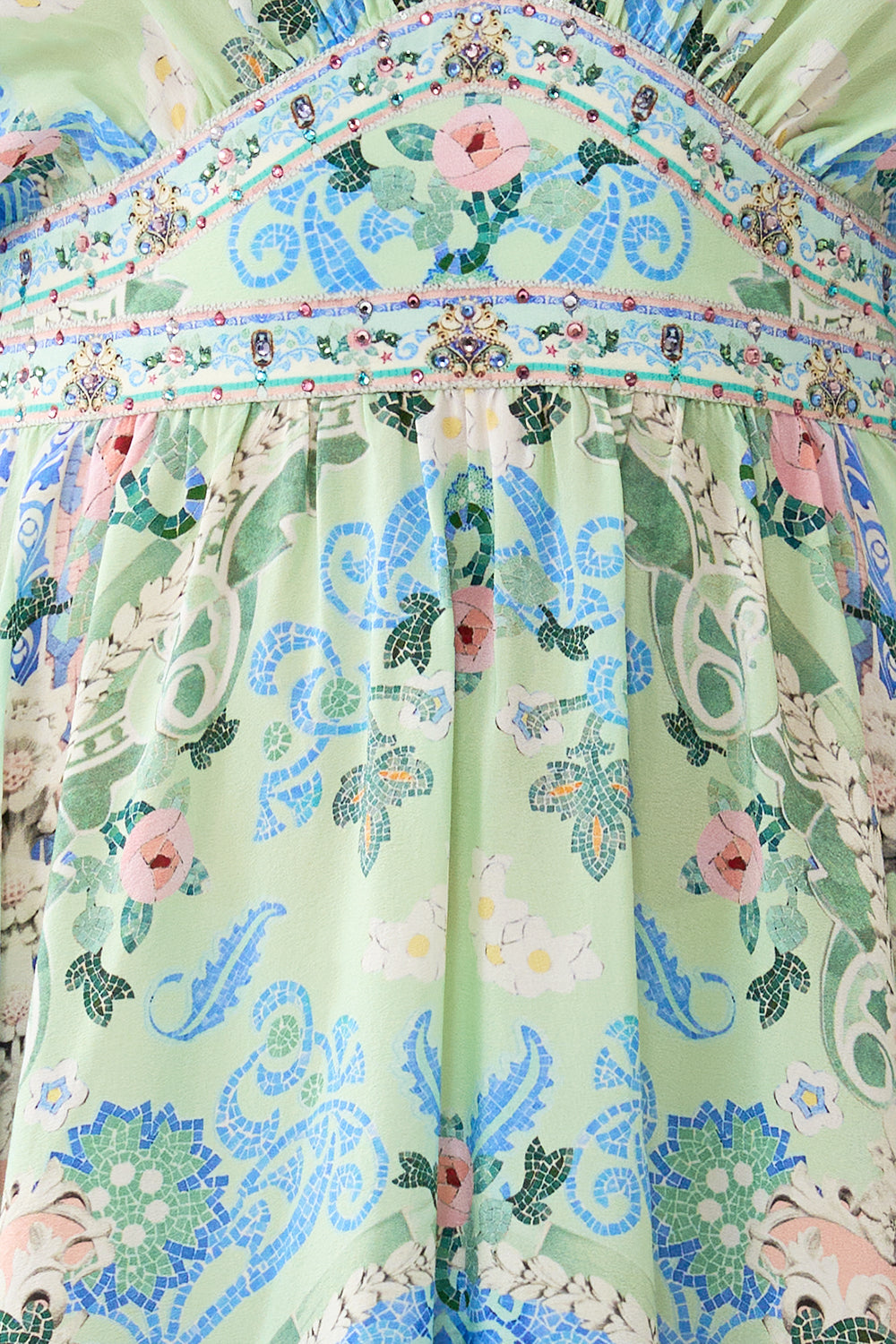 VESTIDO CORTO MOSAICOS DE VERANO