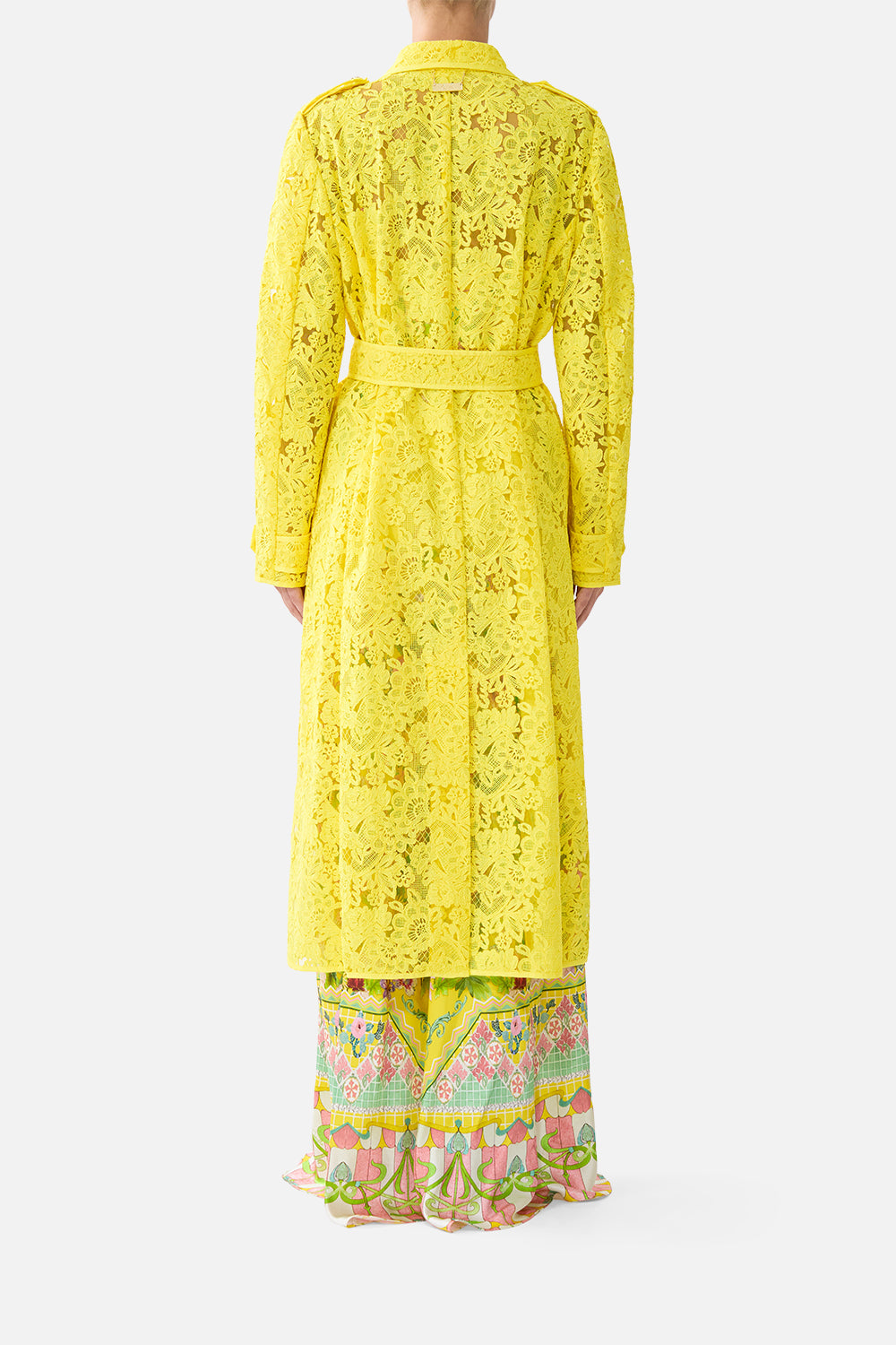 GABARDINA MUJER LIMONADA