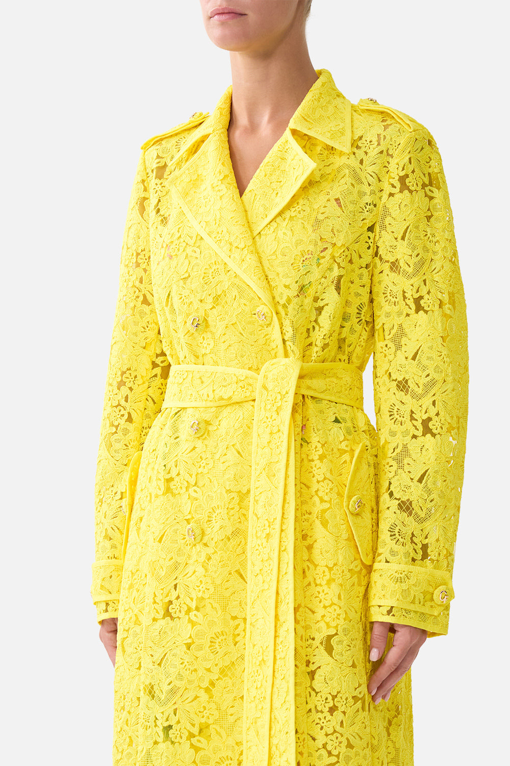 GABARDINA MUJER LIMONADA
