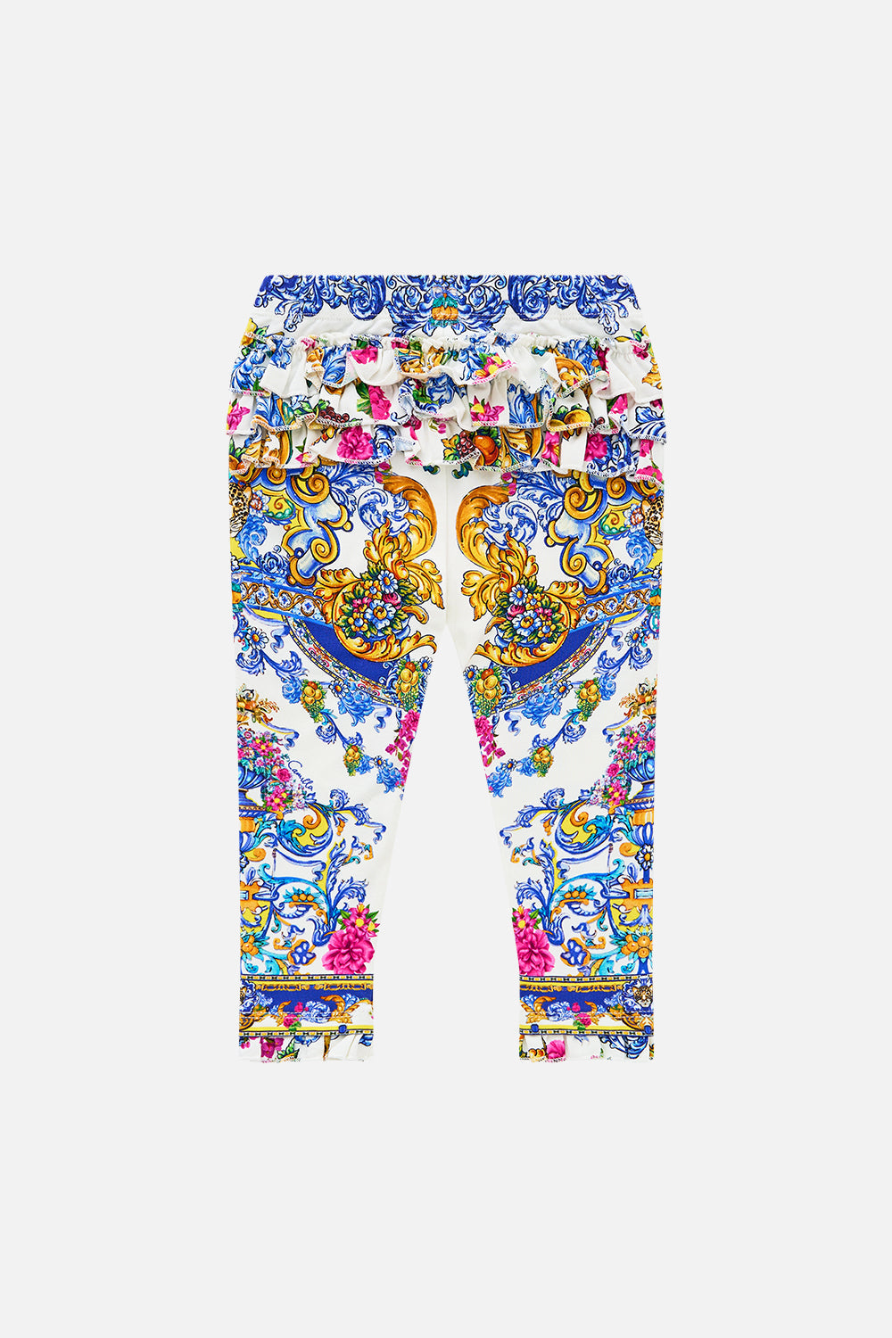 LEGGINGS BEBÉS CON VOLANTE EN LA PARTE TRASERA Y EL BAJO ESPAÑA NIRVANA